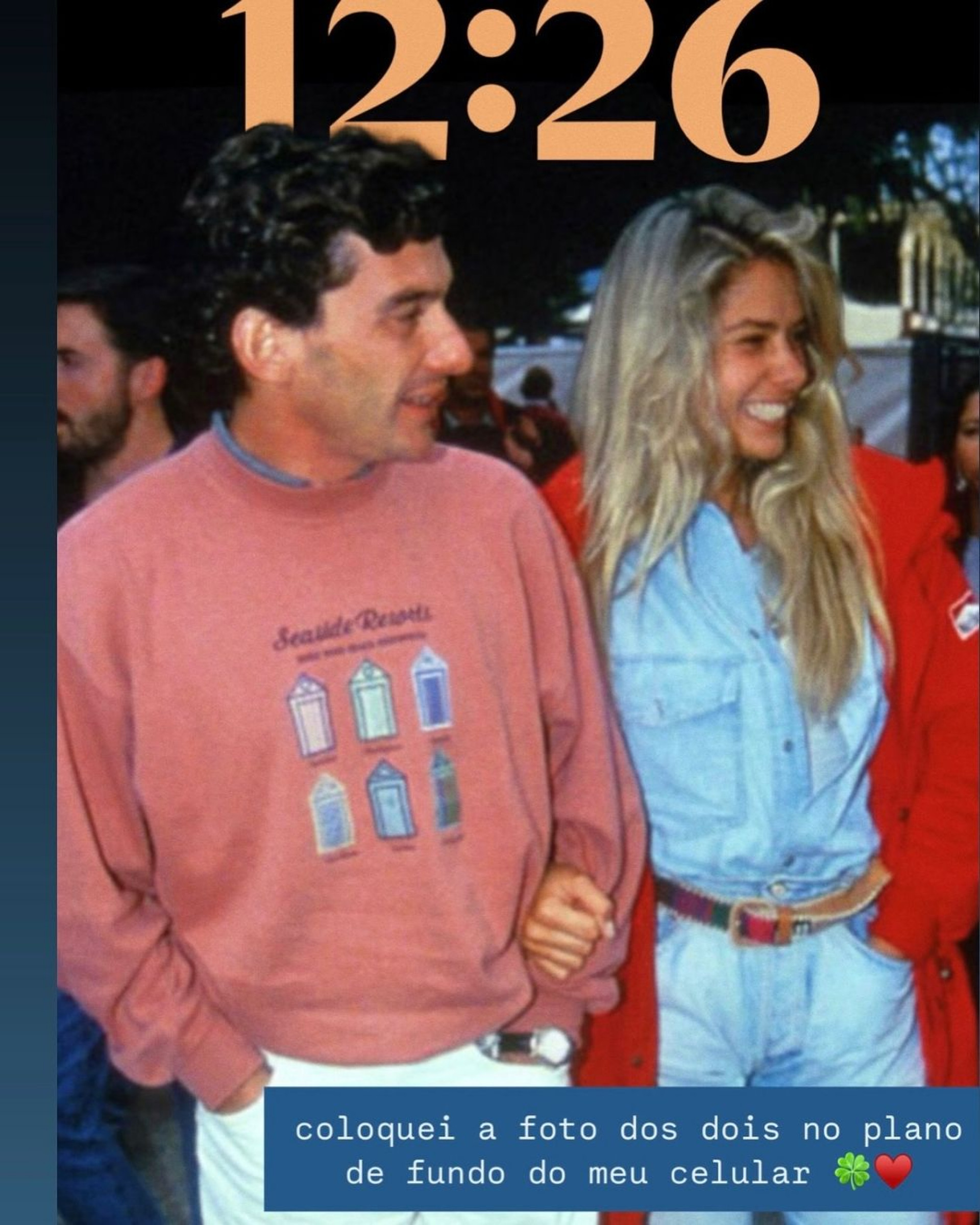 Atriz detalha preparação para viver Adriane Galisteu na série 'Senna' - Reprodução / Instagram 