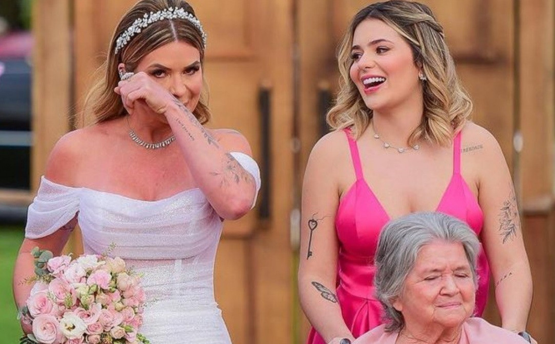 Viviane Di Felice com a filha e a mãe  - Reprodução/Instagram