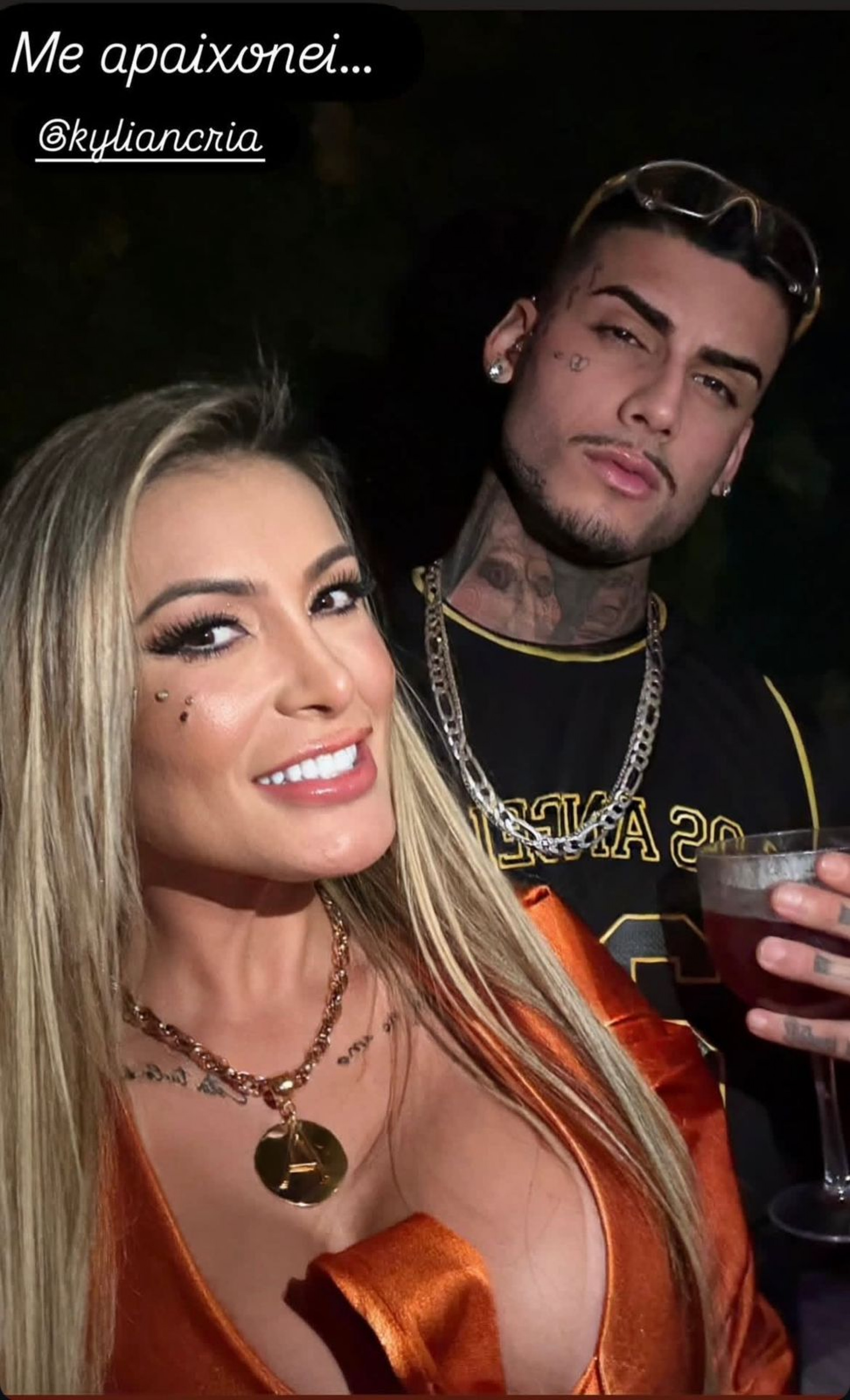 Andressa Urach e Cassiano França - Reprodução/Instagram