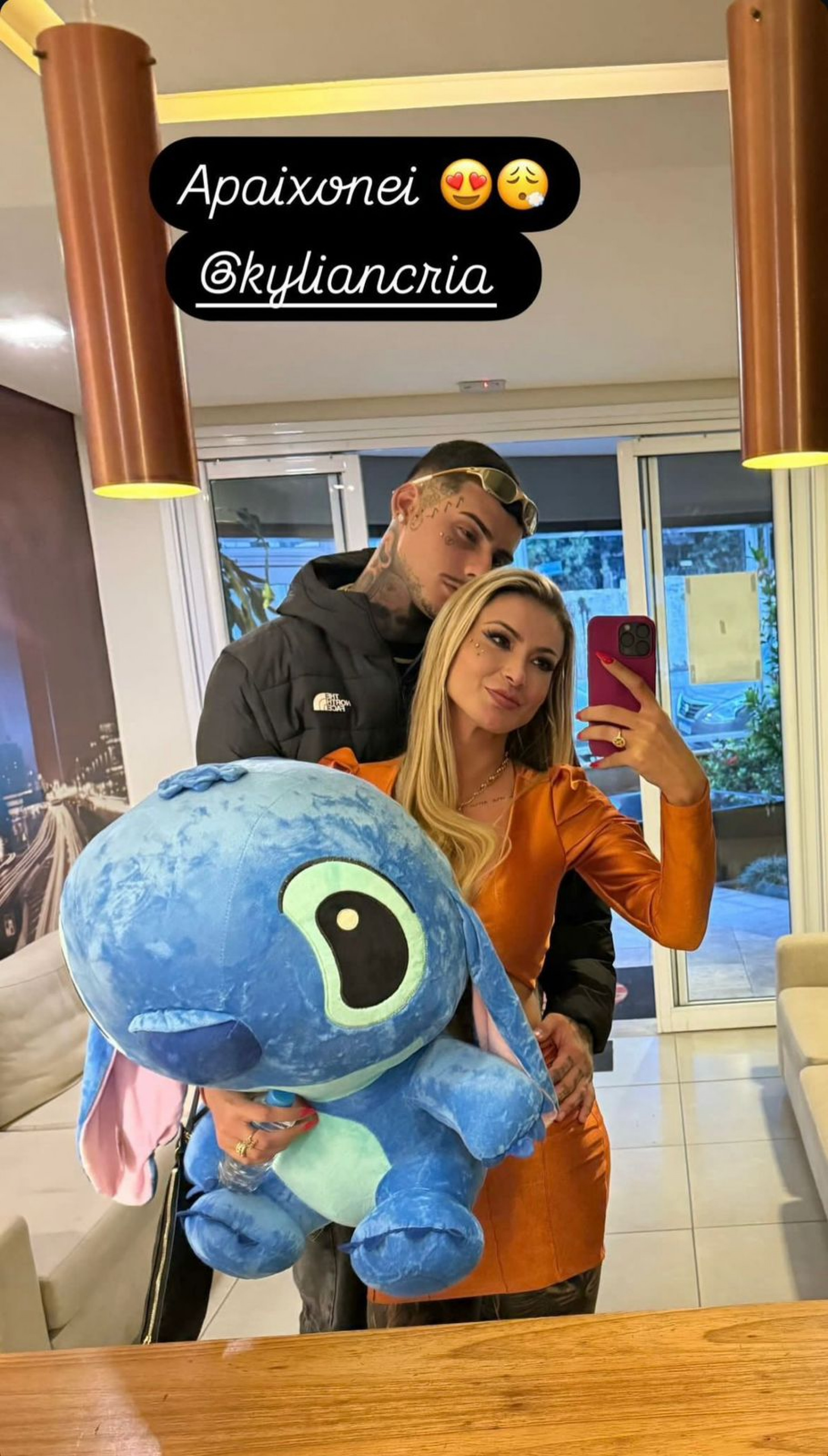 Andressa Urach e Cassiano França - Reprodução/Instagram