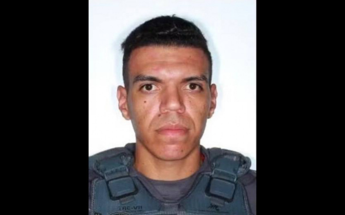 Soldado Luan Felipe Alves Pereira, que jogou jovem de ponte - Divulgação