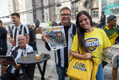 Botafogo enfrenta o São Paulo no Engenhão pela reta final do Brasileirão