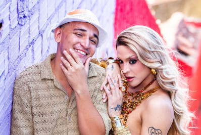 João Gomes e Pabllo Vittar gravam clipe de 'Vira Lata' em Recife