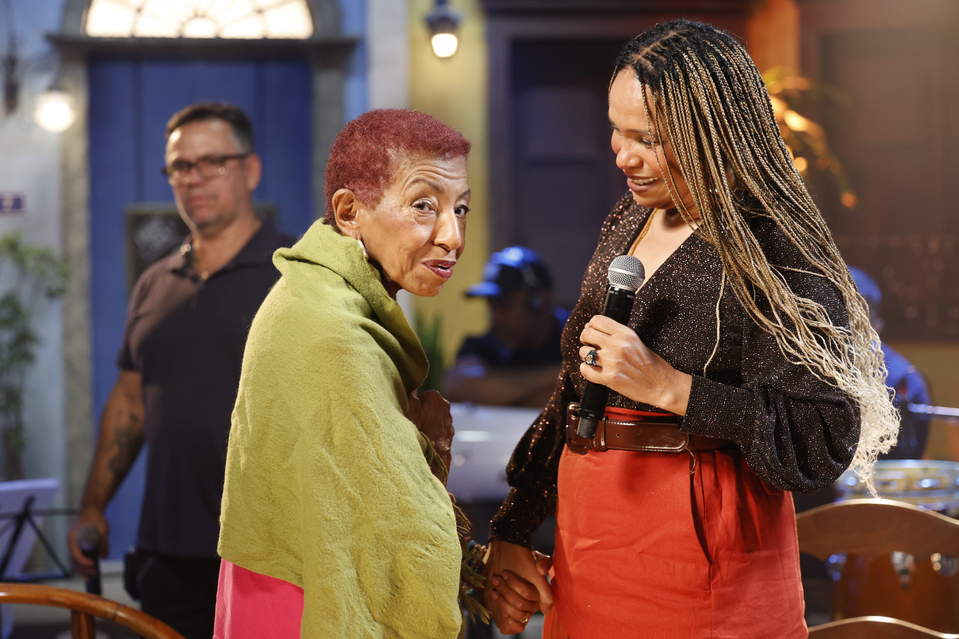 Leci Brandão participa do programa Samba na Gamboa - Fernando Frazão/Agência Brasil