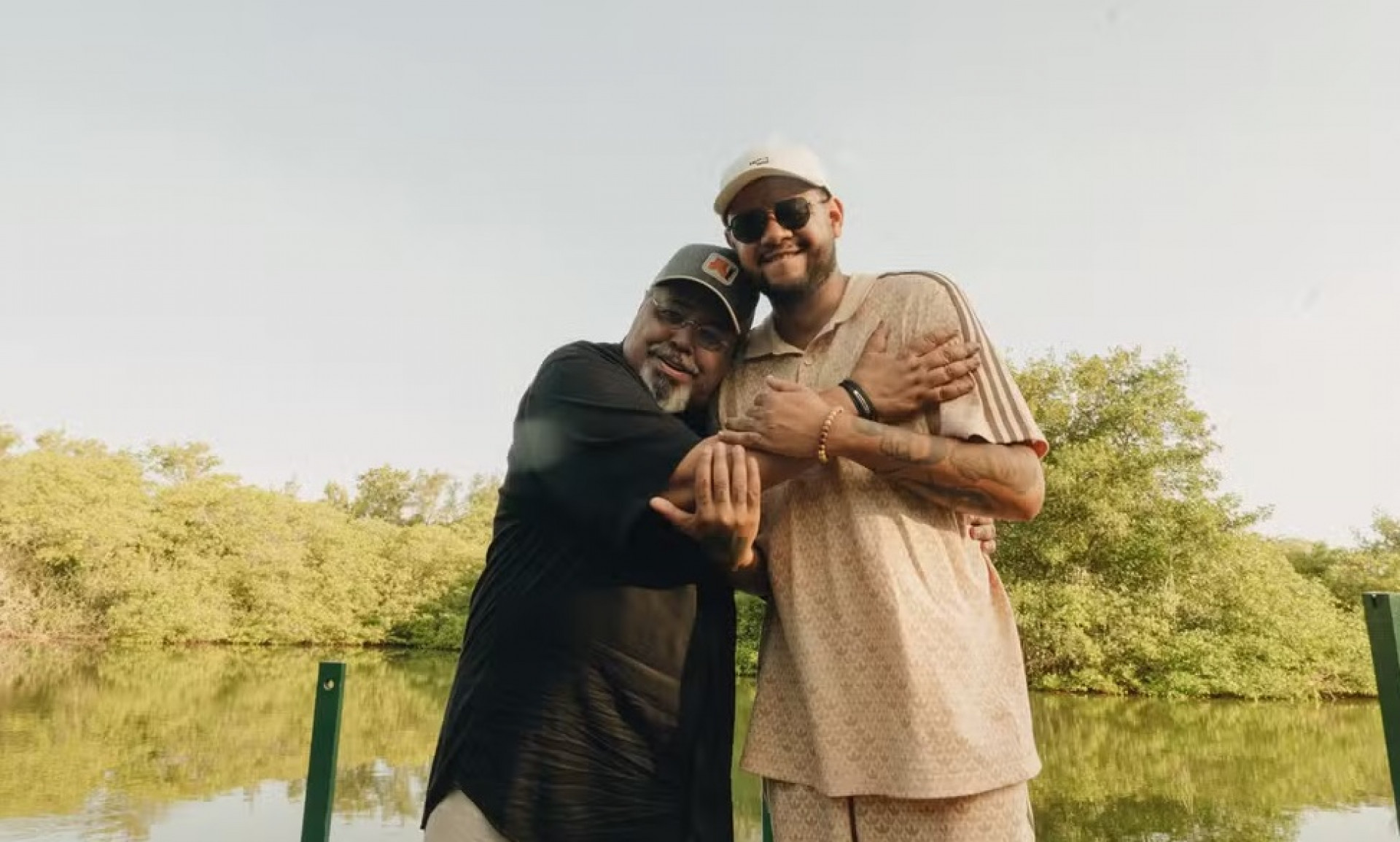 Jorge Aragão e Emicida  - Divulgação