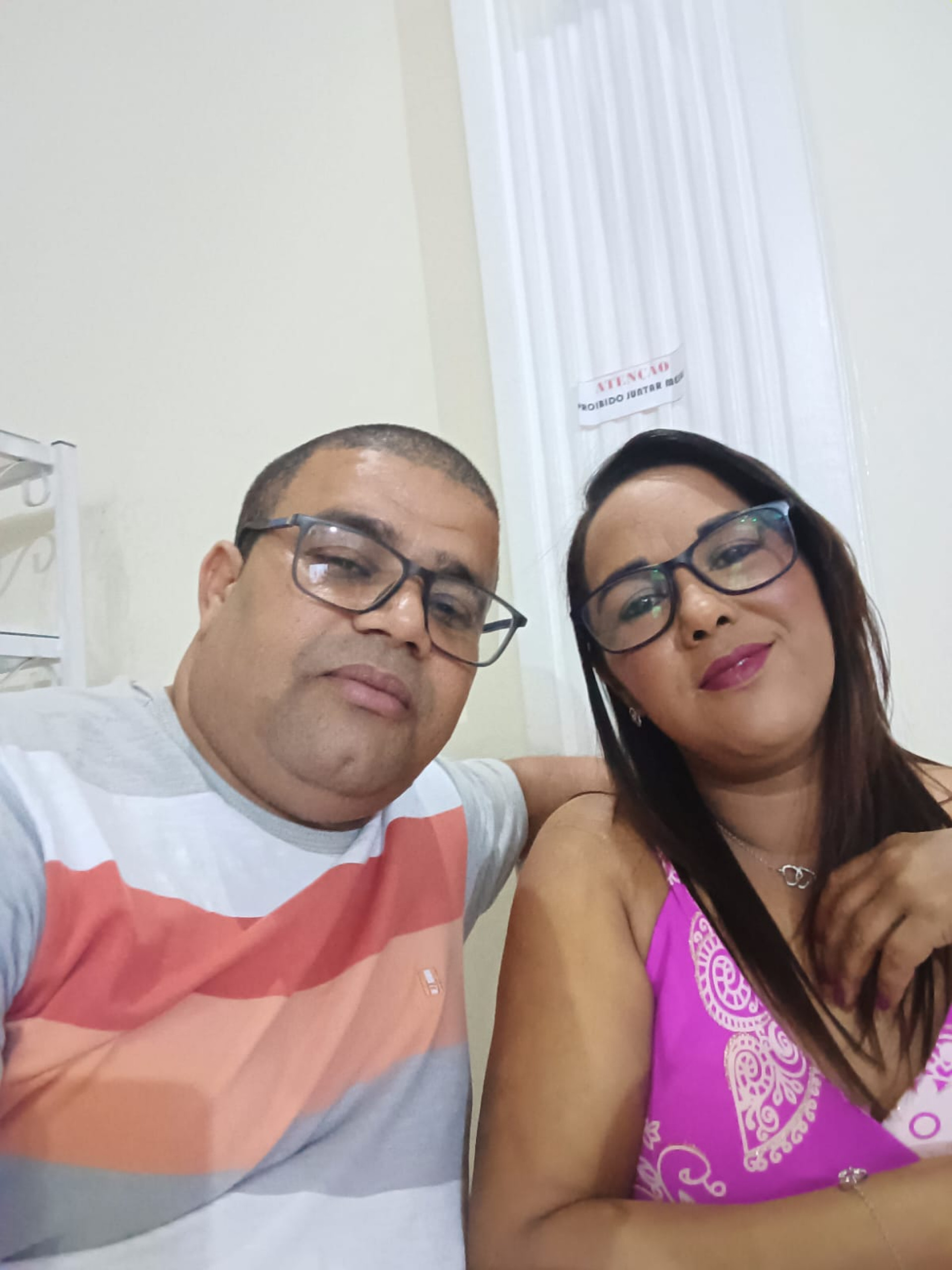 Juntos há 16 anos, Taciana e Alessandro se sentem abençoados  - Arquivo pessoal