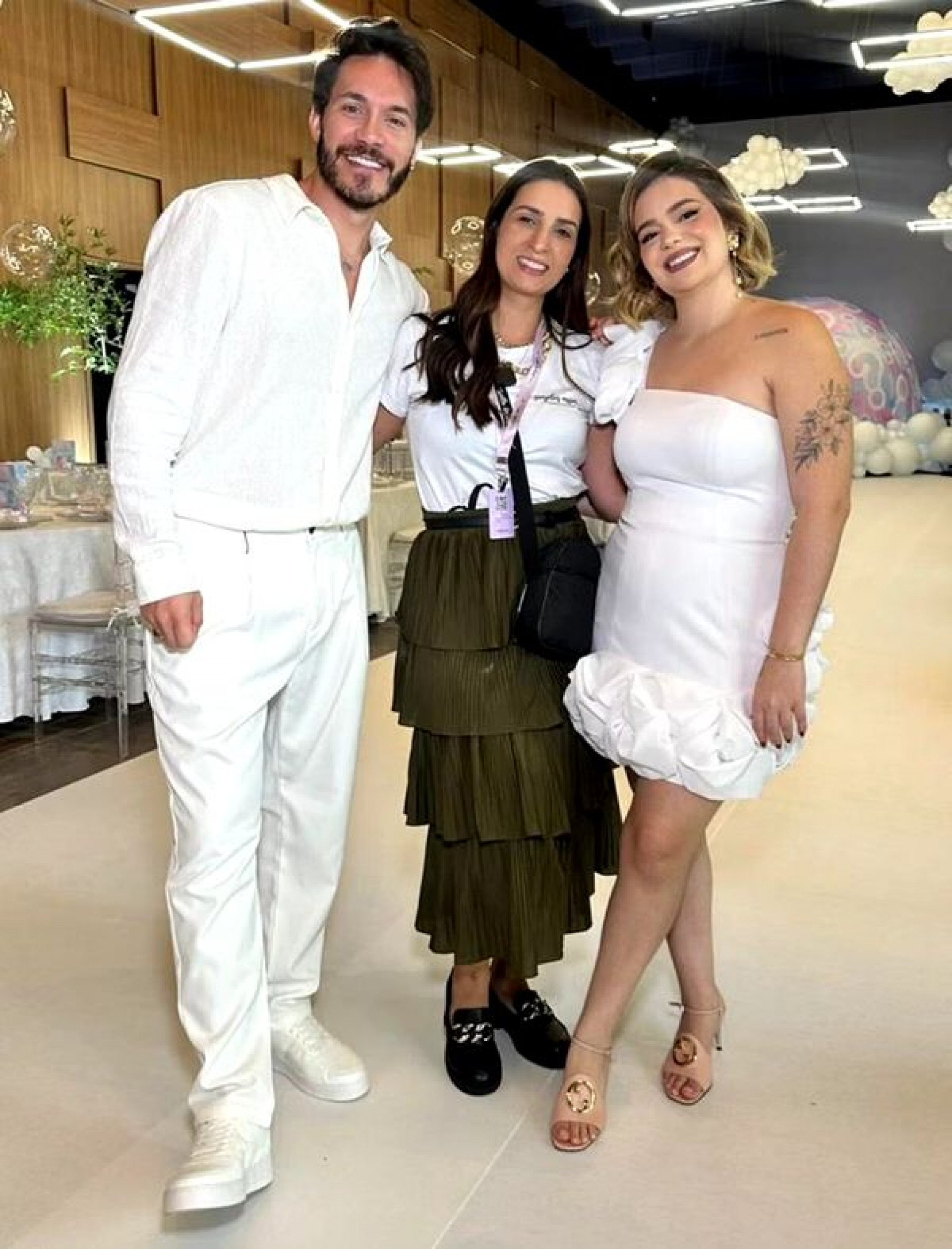 Eliezer, Mariana Vazquez e Viih Tube - reprodução 