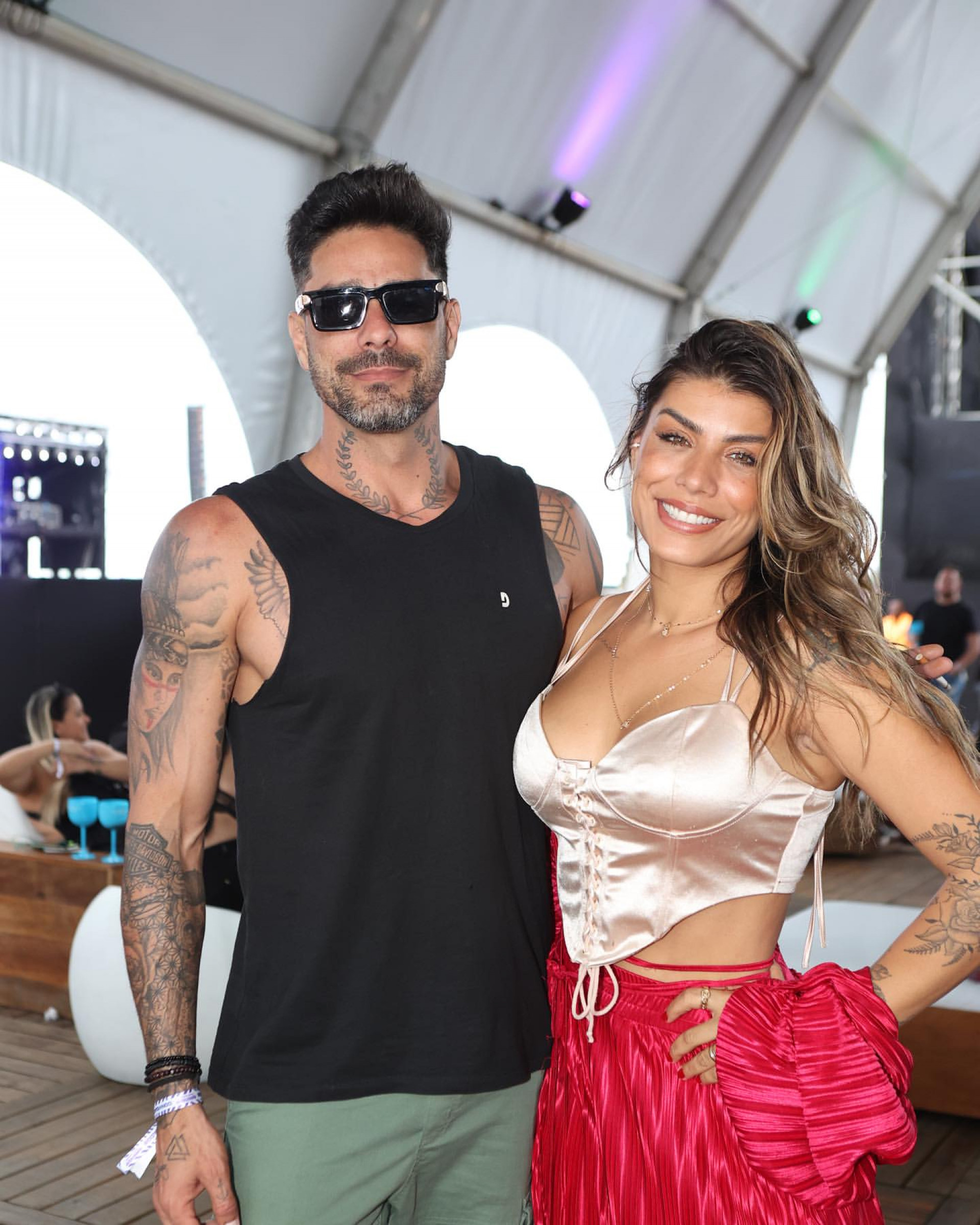 Diego Grossi e Franciele - Reprodução/Instagram