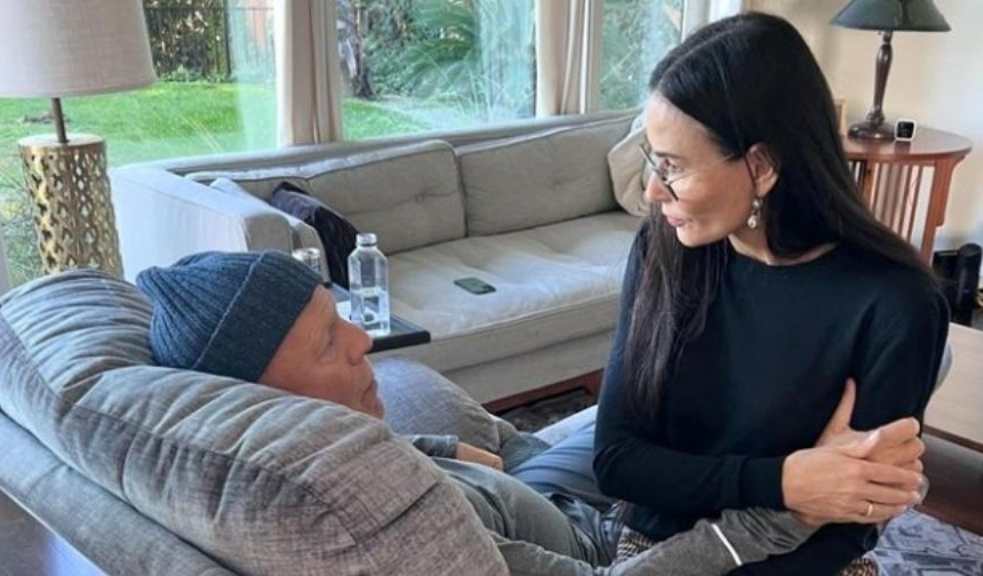 Bruce Willis e Demi Moore  - Reprodução/Instagram