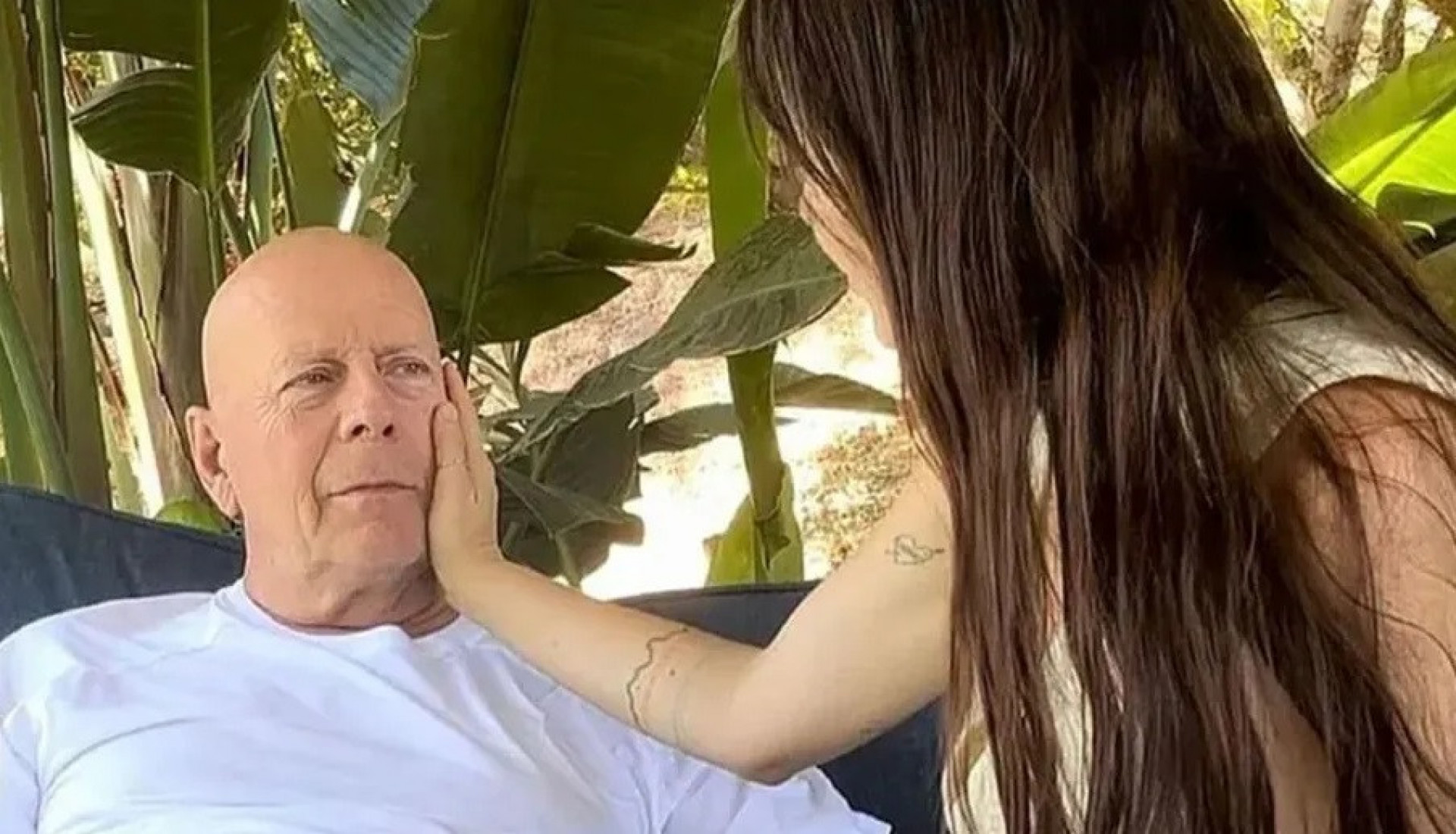 Bruce Willis e Demi Moore  - Reprodução/Instagram