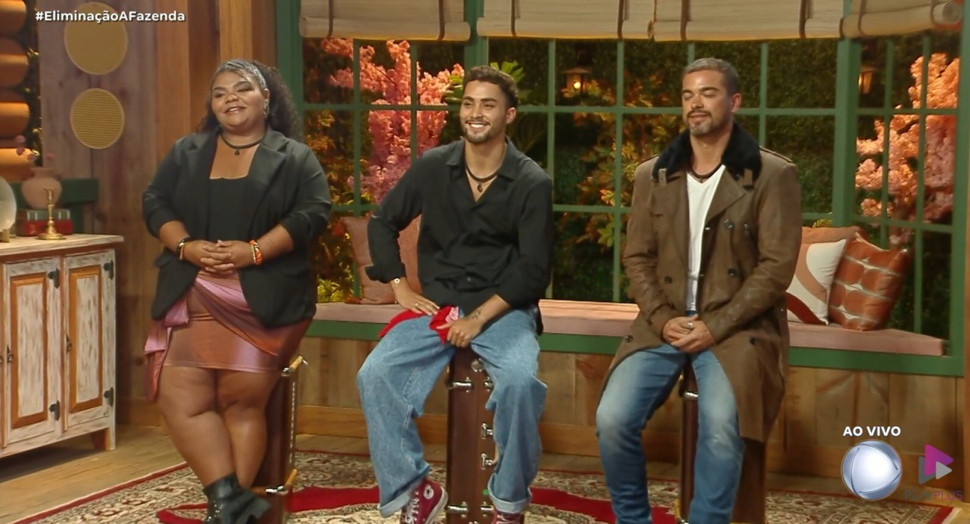 Flora Cruz, Gui Vieira e Sidney Sampaio - Reprodução / X