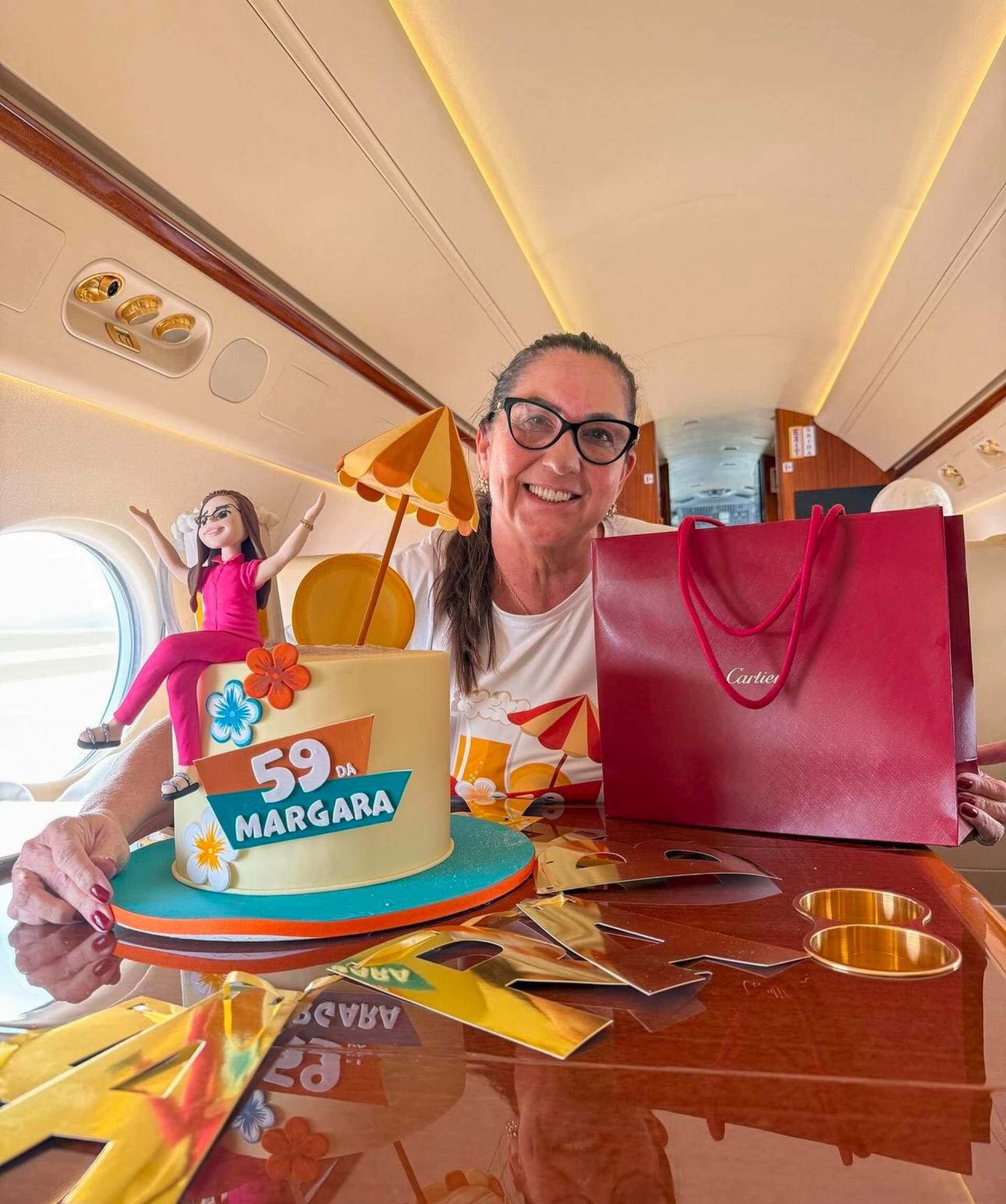 Virginia surpreende a mãe com viagem às Bahamas para comemorar os 59 anos - reprodução Instagram