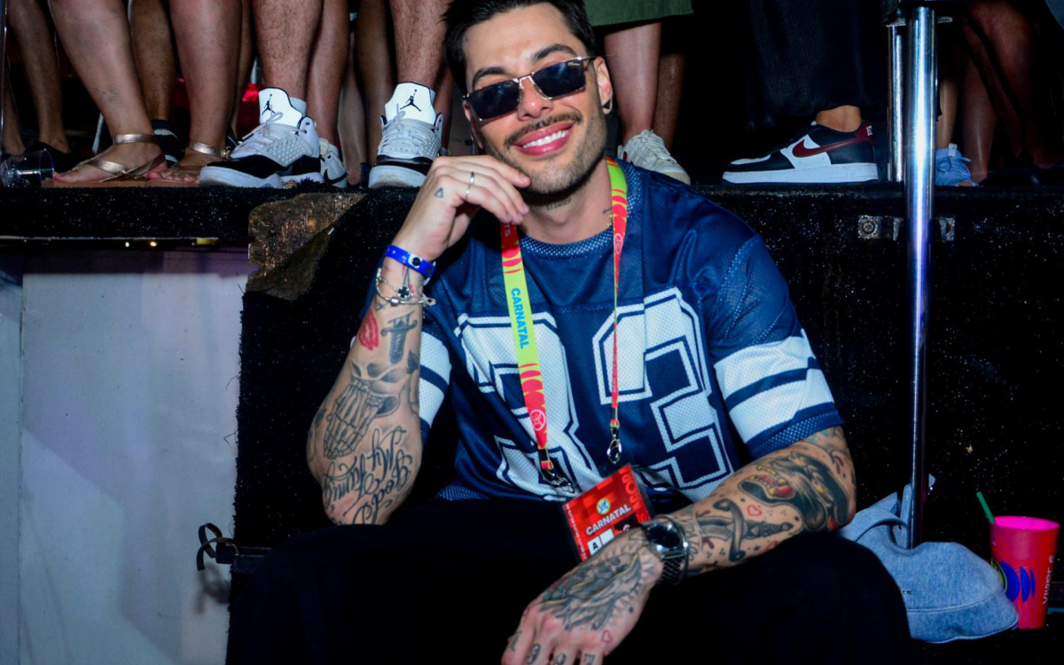 Gui Araújo marcou presença no primeiro dia de Carnatal 
