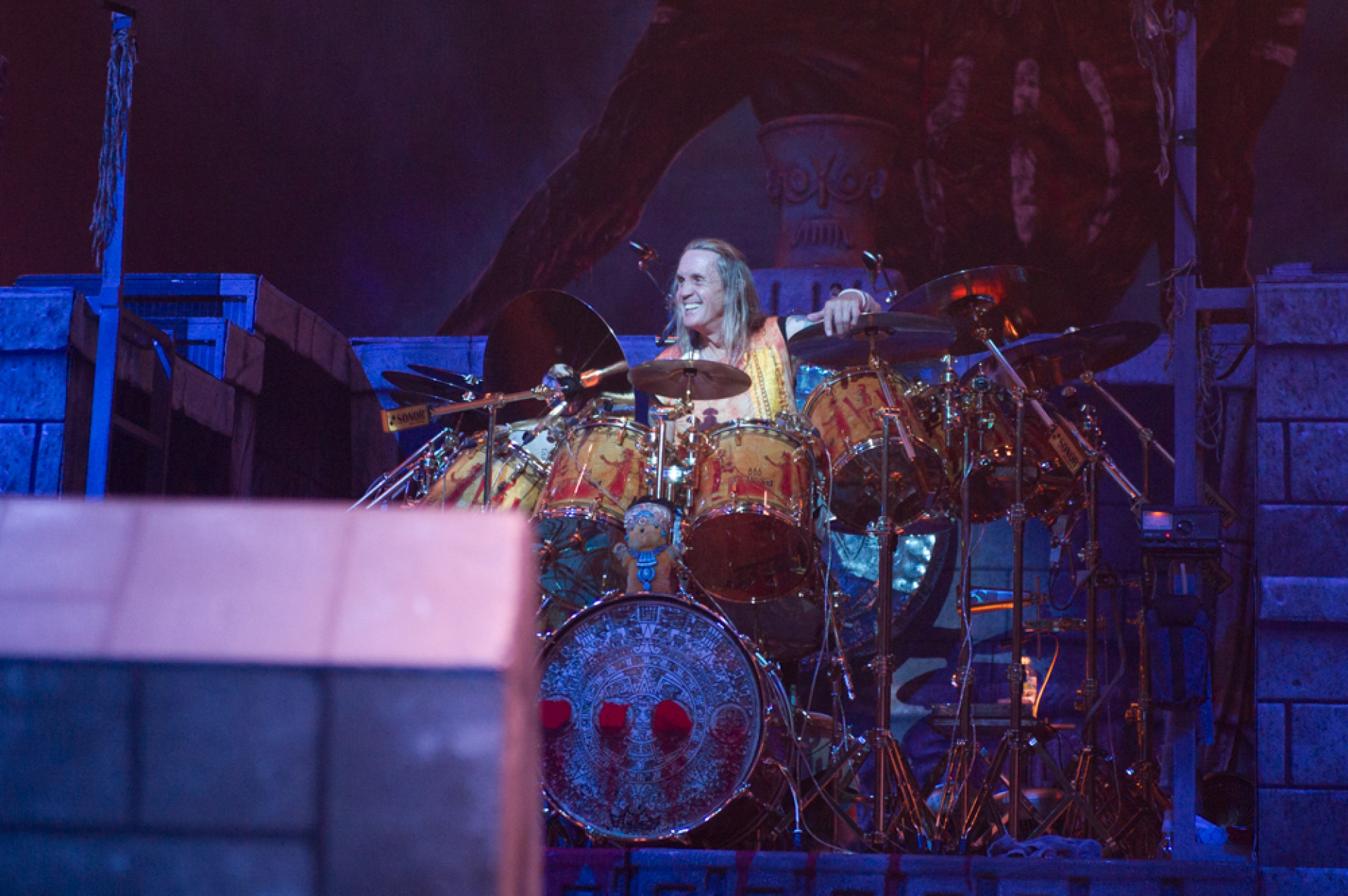 Nicko McBrain, baterista do Iron Maiden, anuncia saída da banda depois de 42 anos - Divulgação