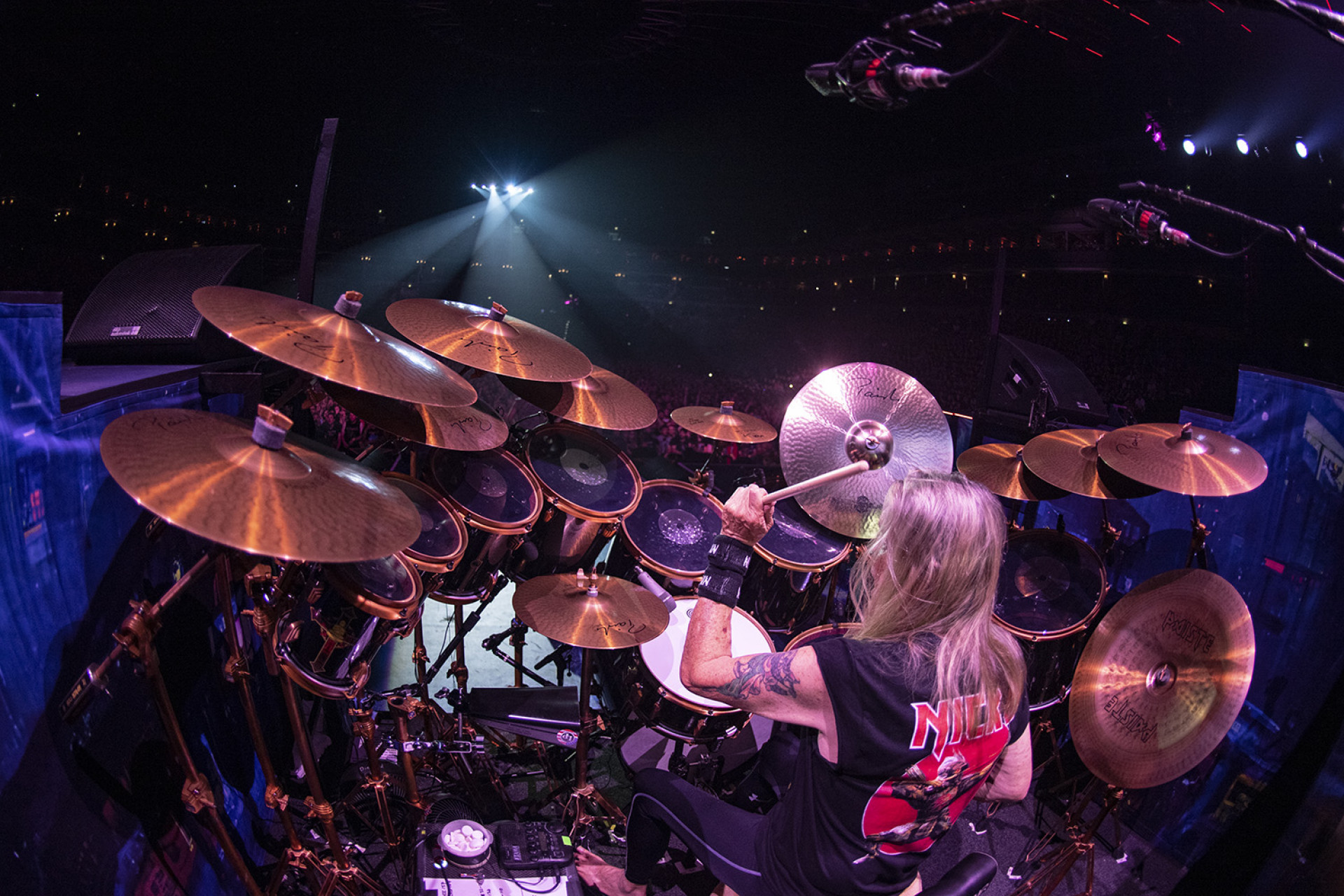 Nicko McBrain, baterista do Iron Maiden, anuncia saída da banda depois de 42 anos - Divulgação