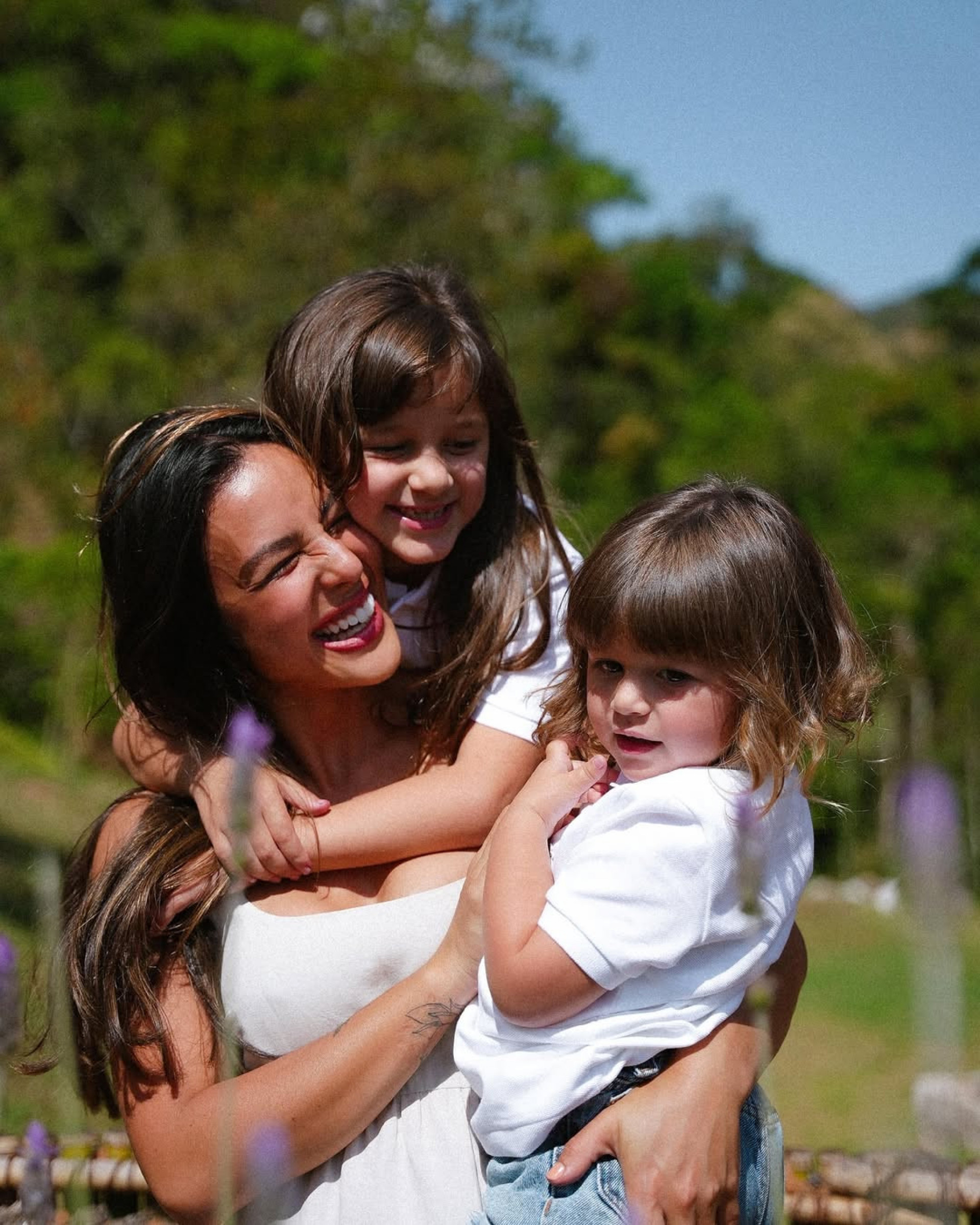 Yanna Lavigne e Bruno Gissoni são pais de Madalena, de 7 anos, e Amélia, de 2 - Reprodução / Instagram