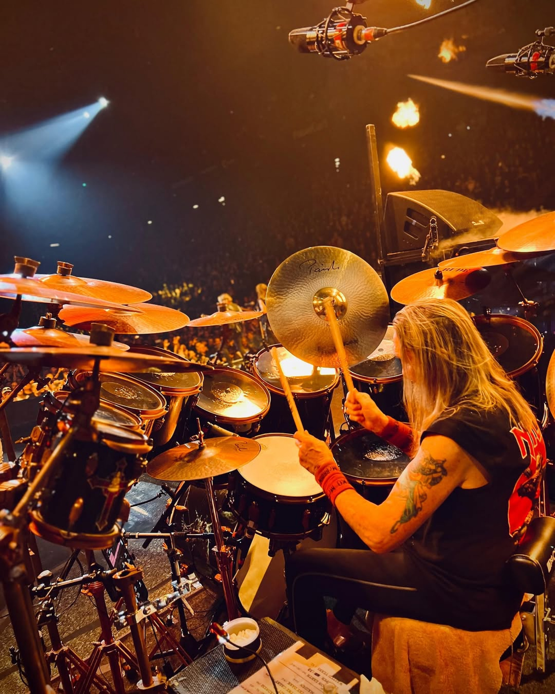 Nicko McBrain, baterista do Iron Maiden, anuncia saída da banda depois de 42 anos - Reprodução / Instagram