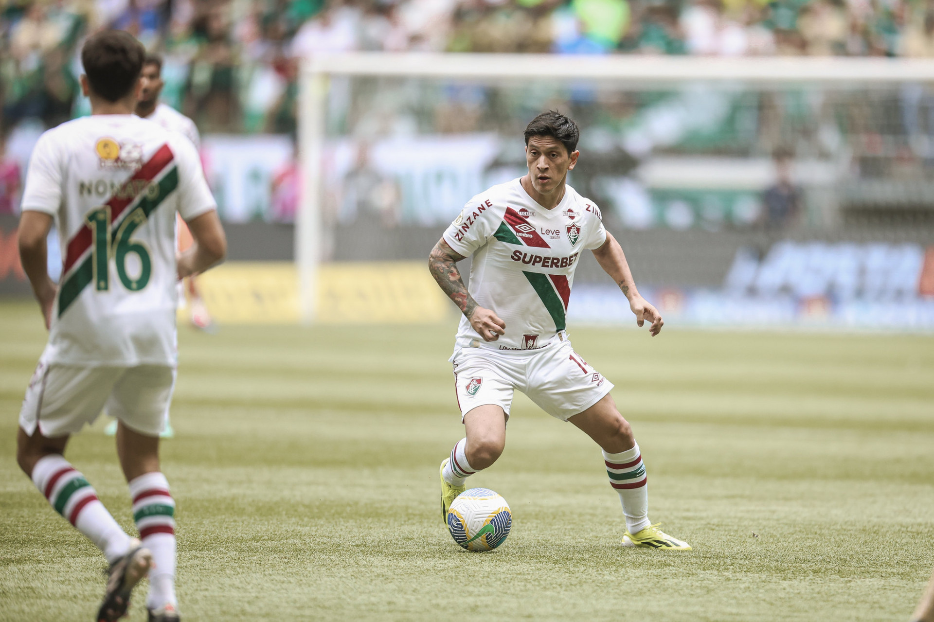Cano foi titular do Fluminense no jogo contra o Palmeiras - Marcelo Gonçalves/Fluminense FC