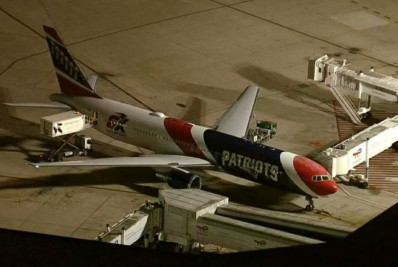 Avião emprestado ao Botafogo é alvo de críticas de jogadores dos Patriots: 'É o pior'