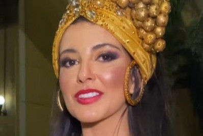 Musa do Império Serrano comete gafe ao mandar 'beijo para Dona Ivone Lara'