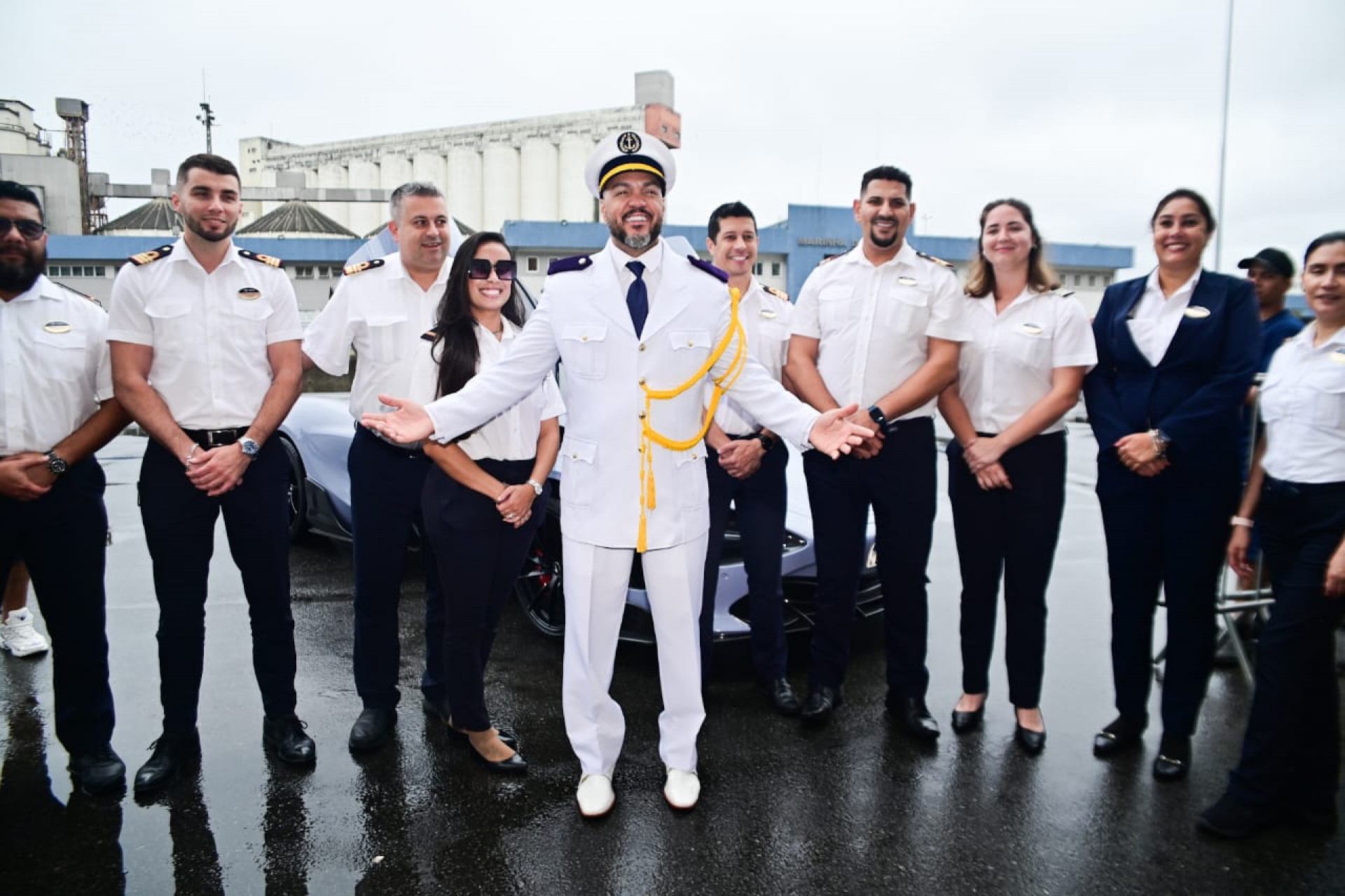 Belo embarca para seu cruzeiro temático - Leo Franco / AgNews