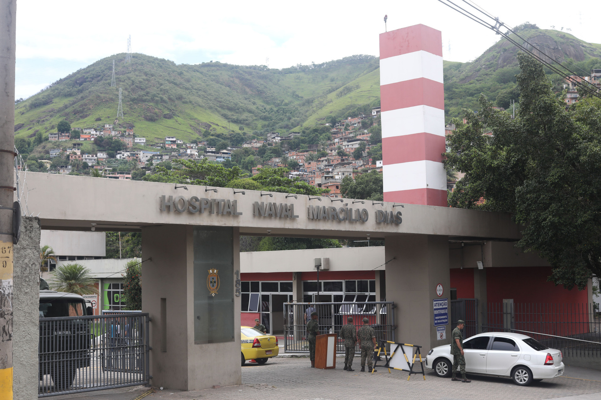 Médica da Marinha foi baleada e morta dentro do Hospital Marcílio Dias no Lins, nesta terça-feira (10) - Pedro Teixeira/Agência O Dia