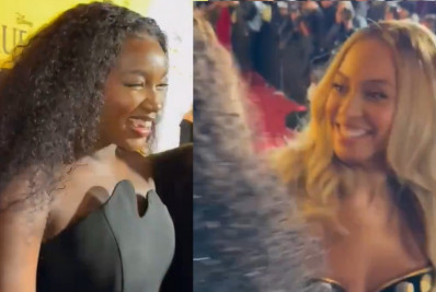 Vídeo! Iza encontra Beyoncé em première de 'Mufasa: O Rei Leão' 