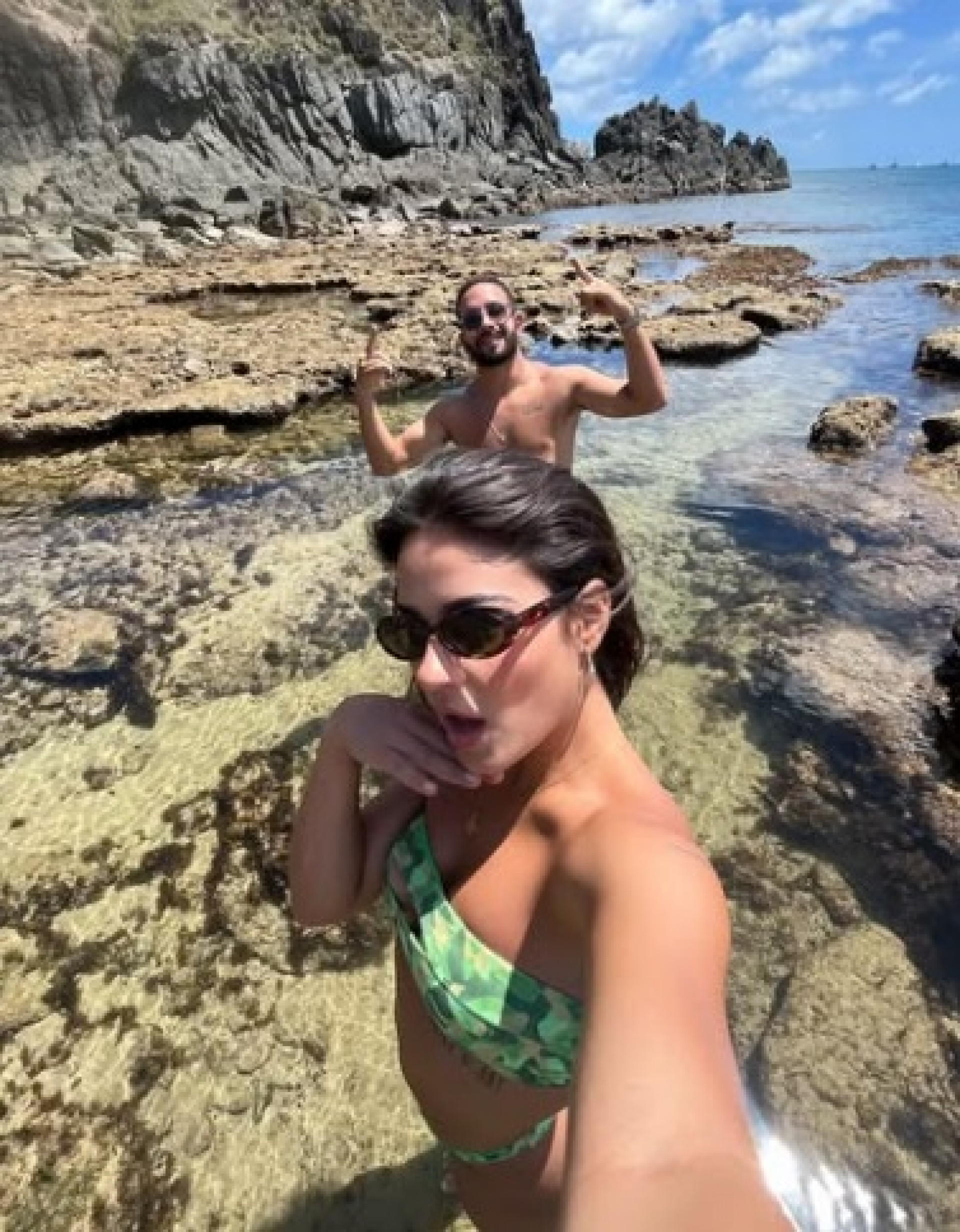 Giullia Buscacio e Diogo Fialho  - Reprodução/Instagram 