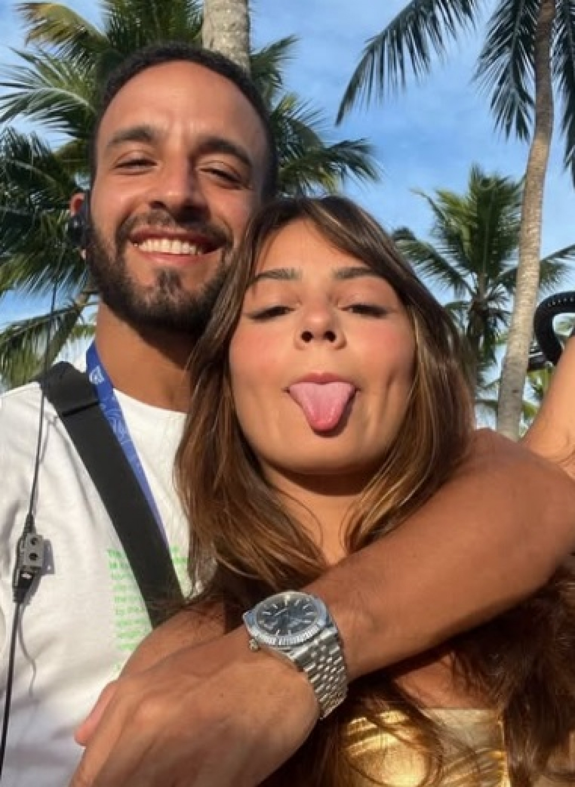 Diogo Fialho e Giullia Buscacio   - Reprodução/Instagram 