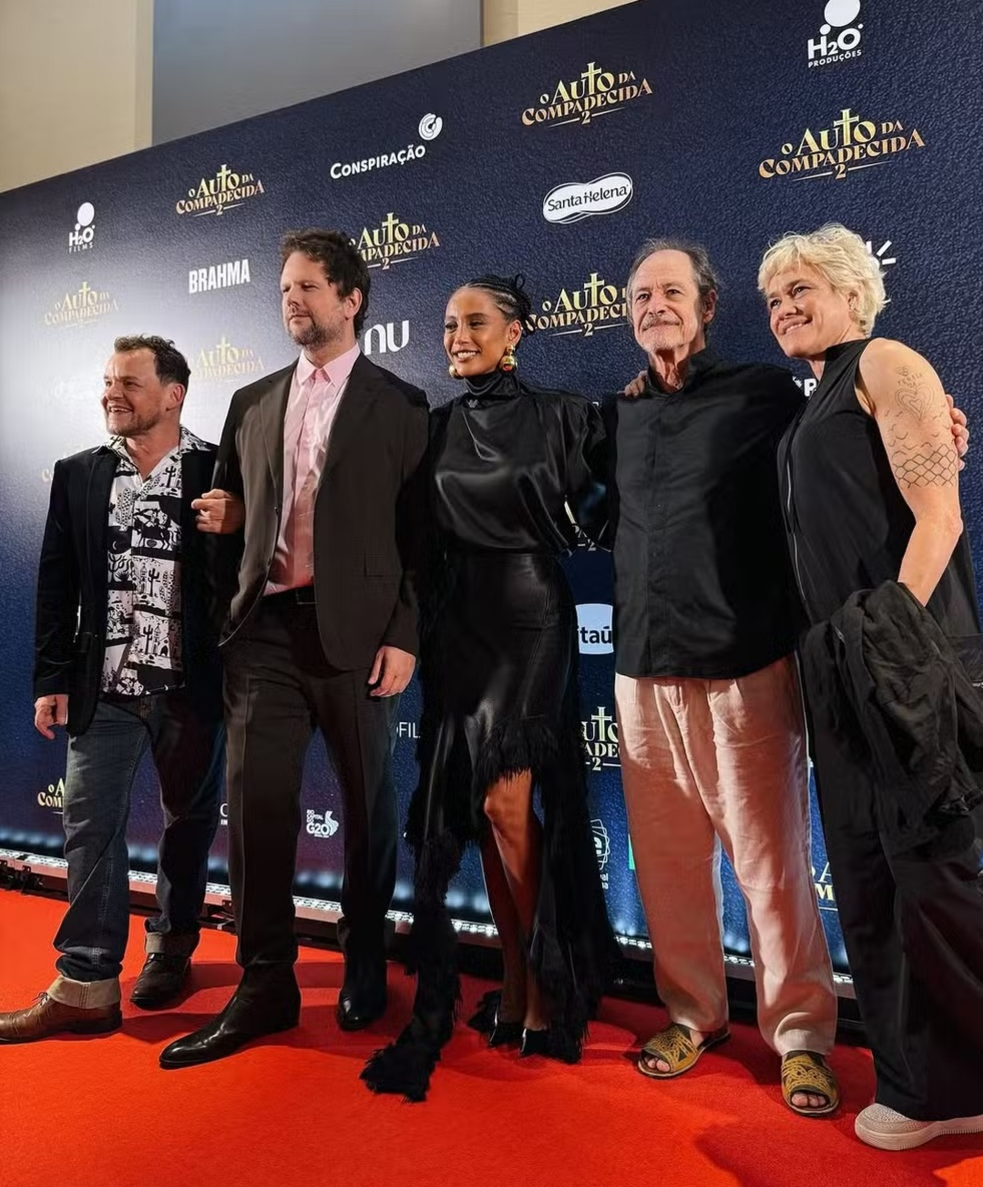 Parte do elenco de 'O Auto da Compadecida 2' - Reprodução/Instagram 