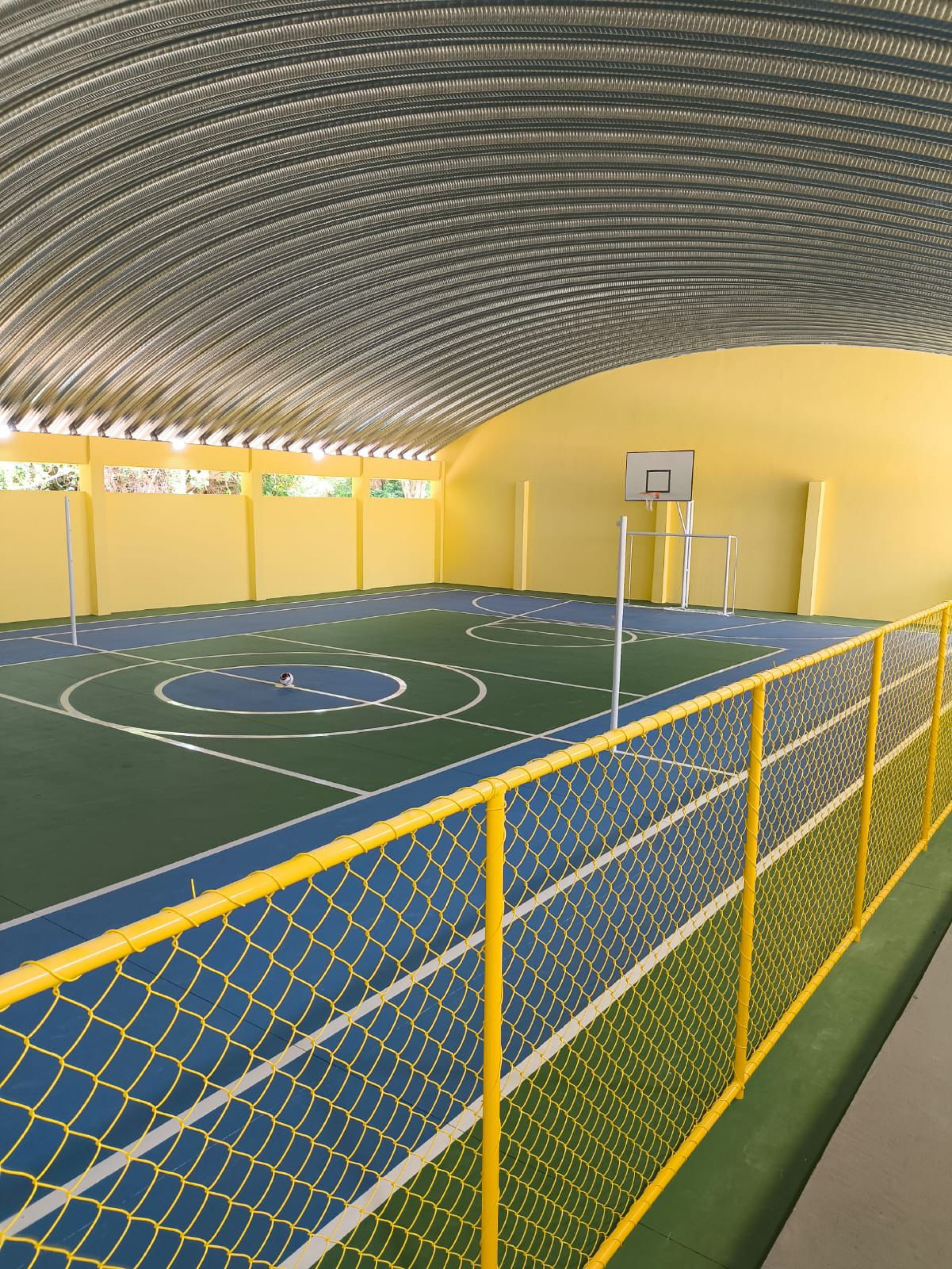 Inauguração Ginásio Poliesportivo da Escola Municipal Ecológica Maestro Kiko