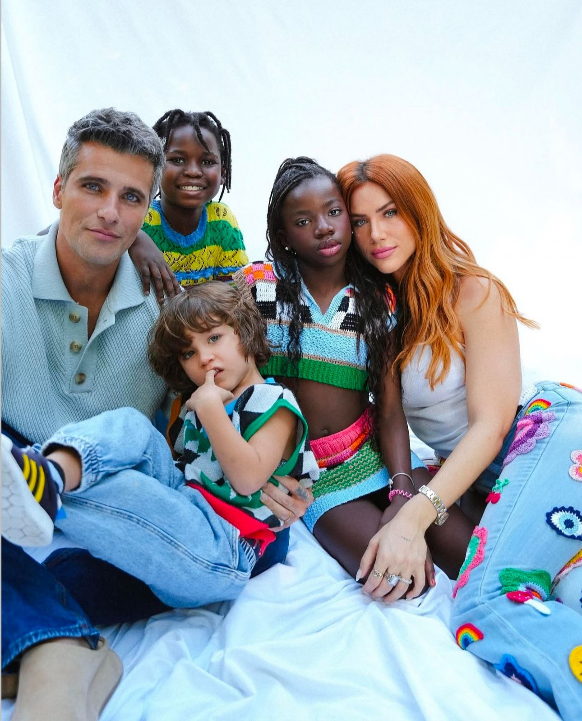 Giovanna Ewbank e Bruno Gagliasso com os filhos - Reprodução Instagram