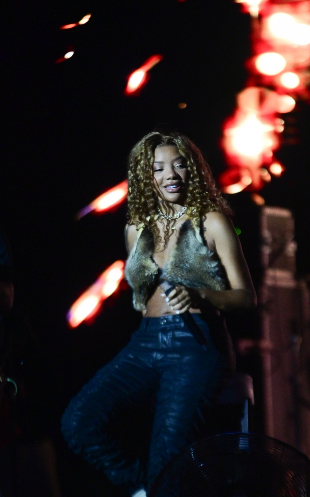 Ludmilla se apresenta no navio 'Belo em Alto Mar' - Leo Franco/Ag.News