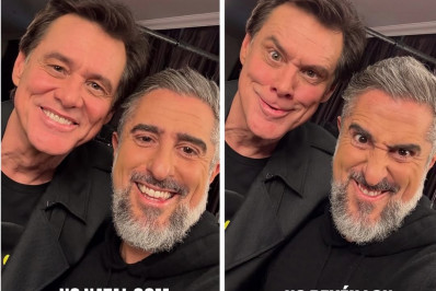 Marcos Mion compartilha encontro com Jim Carrey e se transforma junto com o ator