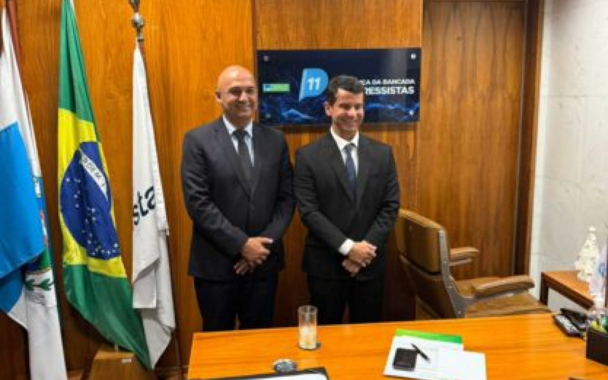 Prefeito Fábio do Pastel e o Deputado Dr. Luizinho