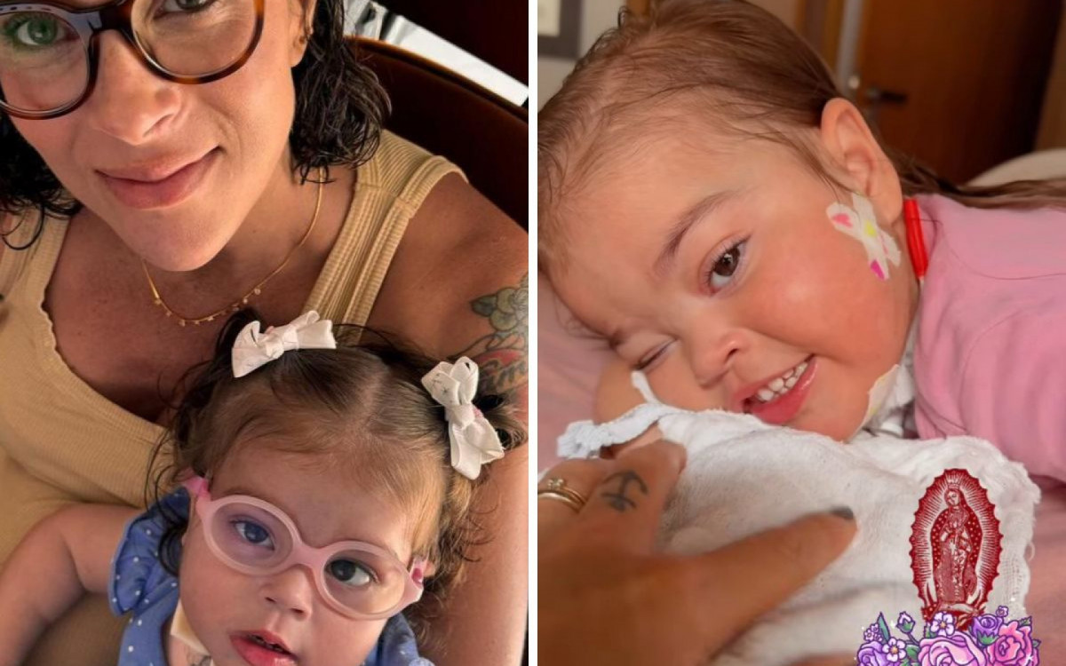 Letícia Cazarré e Maria Guilhermina - reprodução Instagram