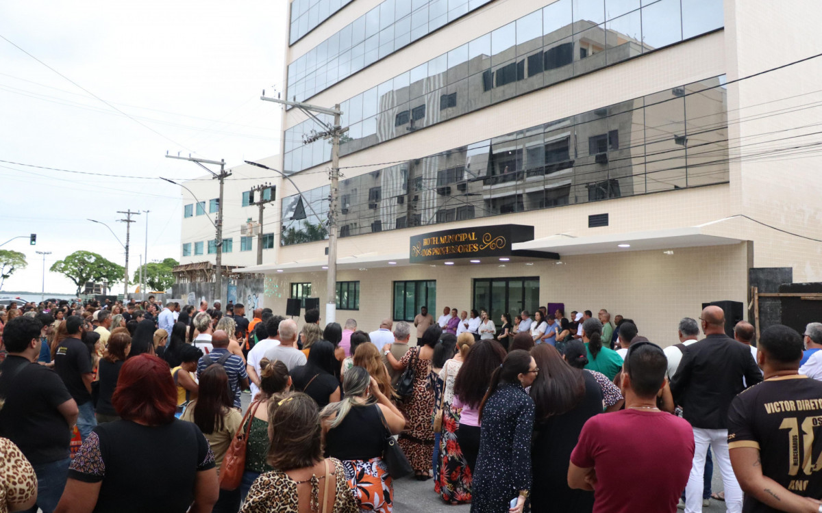 Inauguração - Hotel Municipal dos Professores