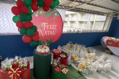 Niterói realiza festa de Natal para crianças e adolescentes do Hospital Municipal Carlos Tortelly