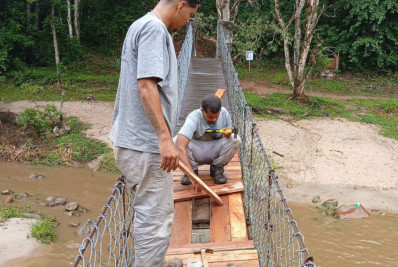 Ponte de Arame: Revitalização garantiu segurança e preservou cartão-postal de Casimiro