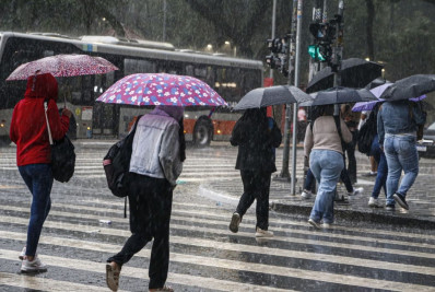 Região Sul tem previsão de tempestade com pancadas de chuva e granizo neste final de semana