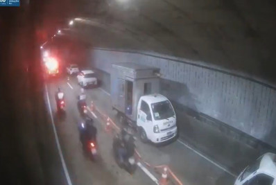 Após mais de 12 horas, sentido centro do Túnel Santa Bárbara é parcialmente liberado
