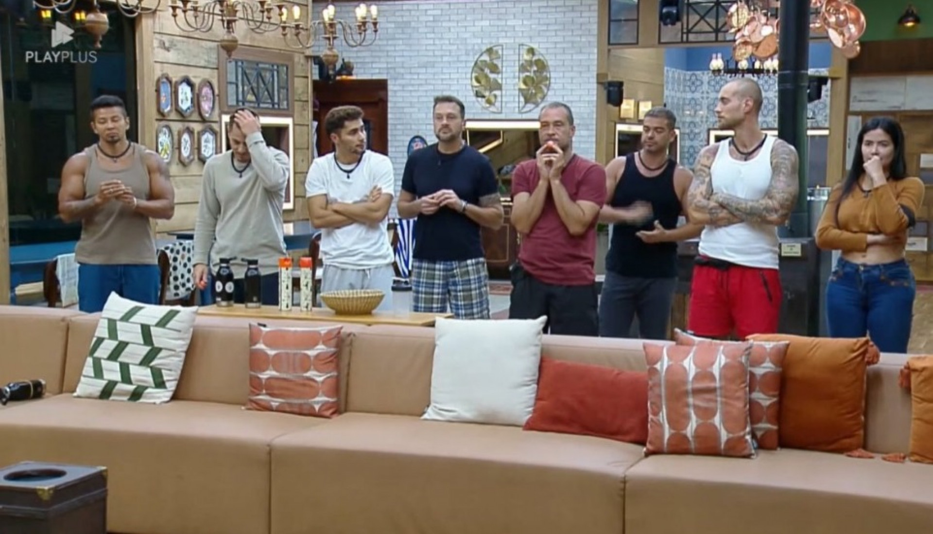 Duplas para a dinâmica foram escolhidas por sorteio  - Reprodução/Playplus