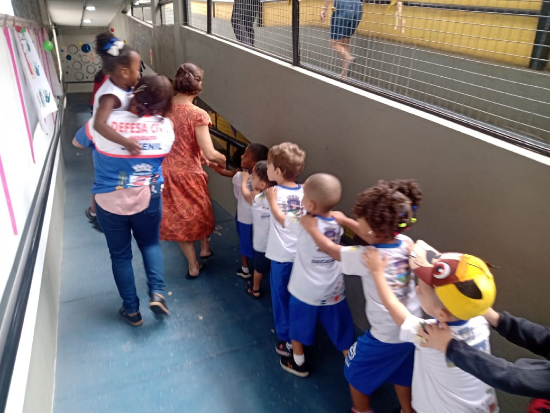 Defesa Civil de Mesquita realiza simulado de evacua&ccedil;&atilde;o - PMM