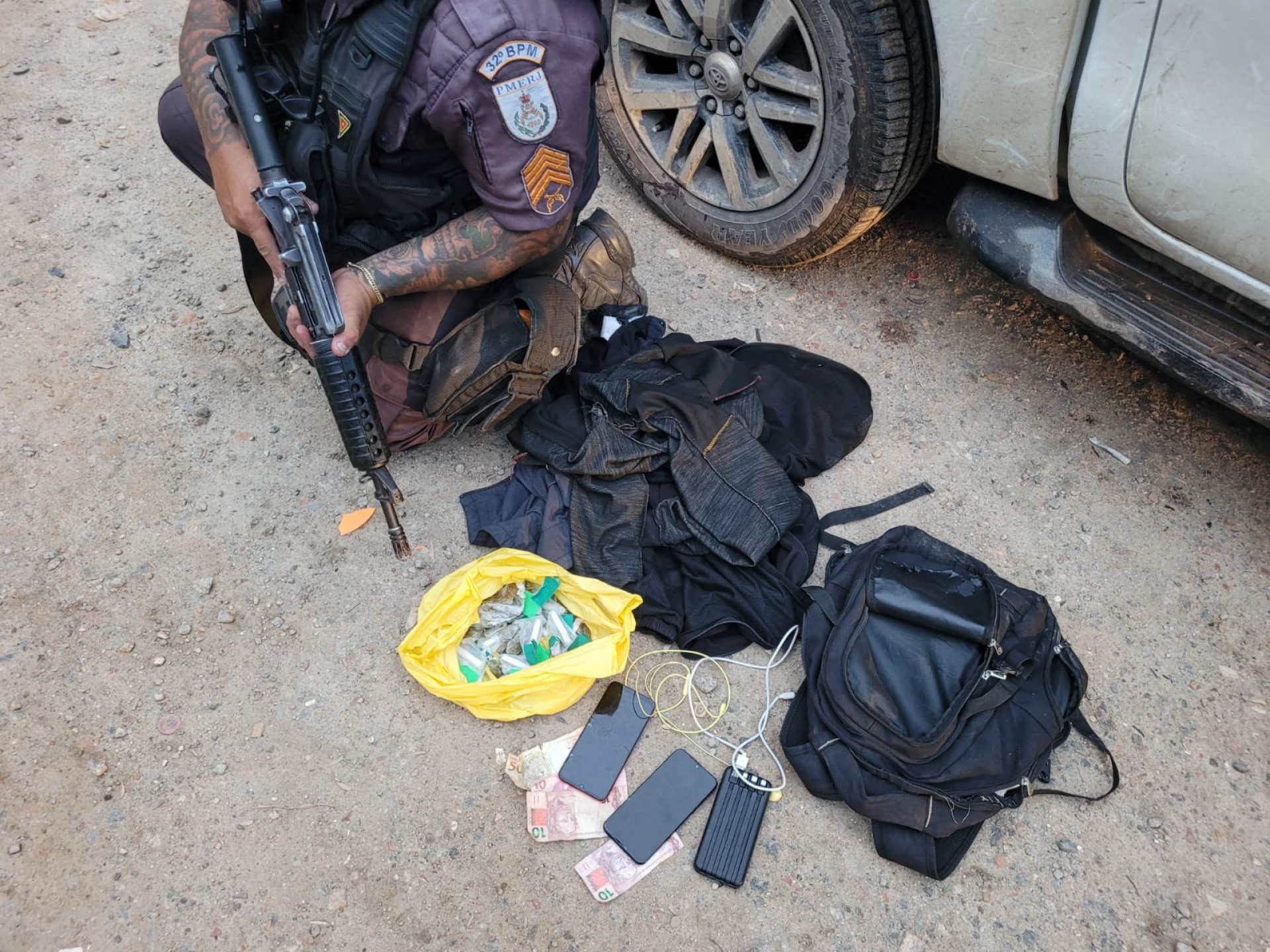 Opera&ccedil;&atilde;o em Rio das Ostras det&eacute;m suspeitos de tr&aacute;fico em &aacute;rea apontada como ponto cr&iacute;tico - Foto: Divulga&ccedil;&atilde;o