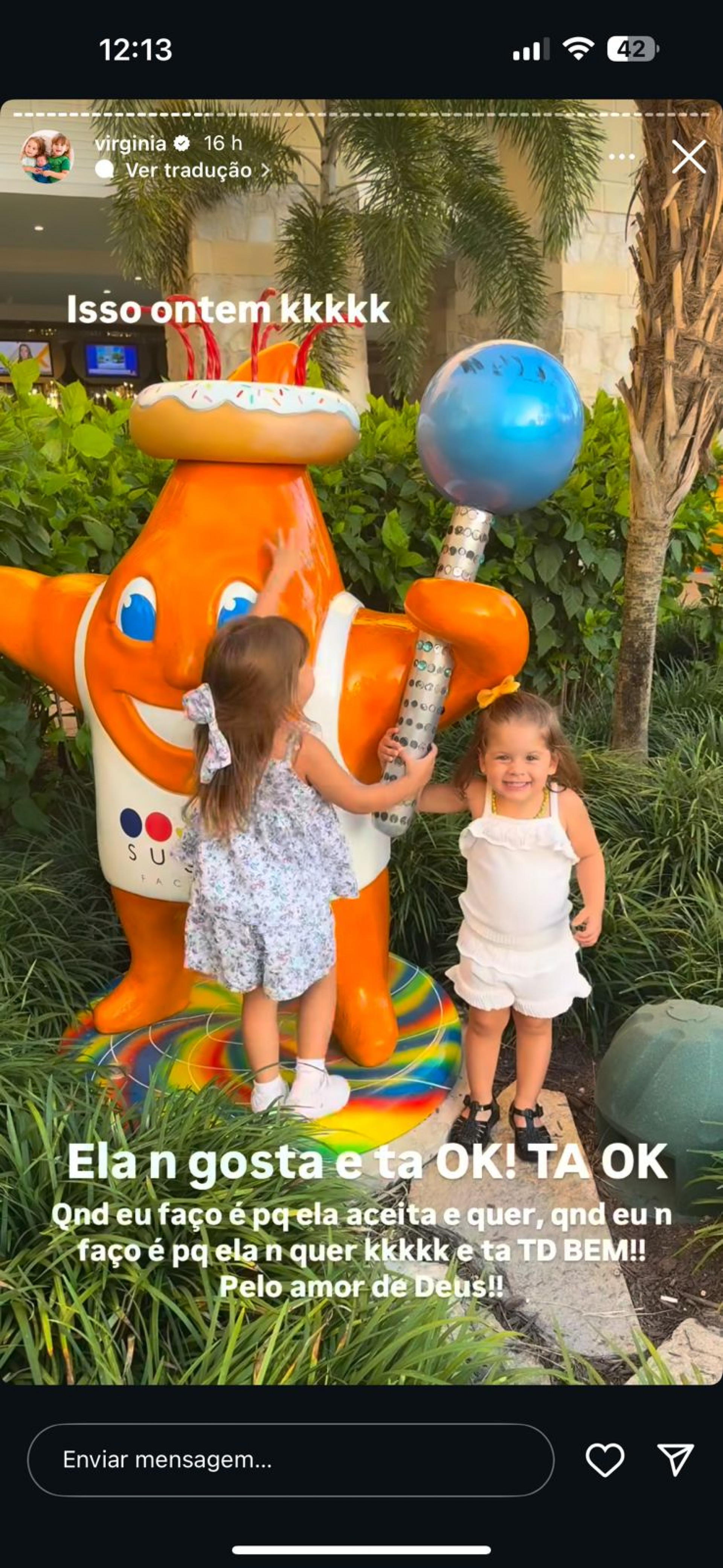 Virginia Fonseca via stories - Reprodução Instagram