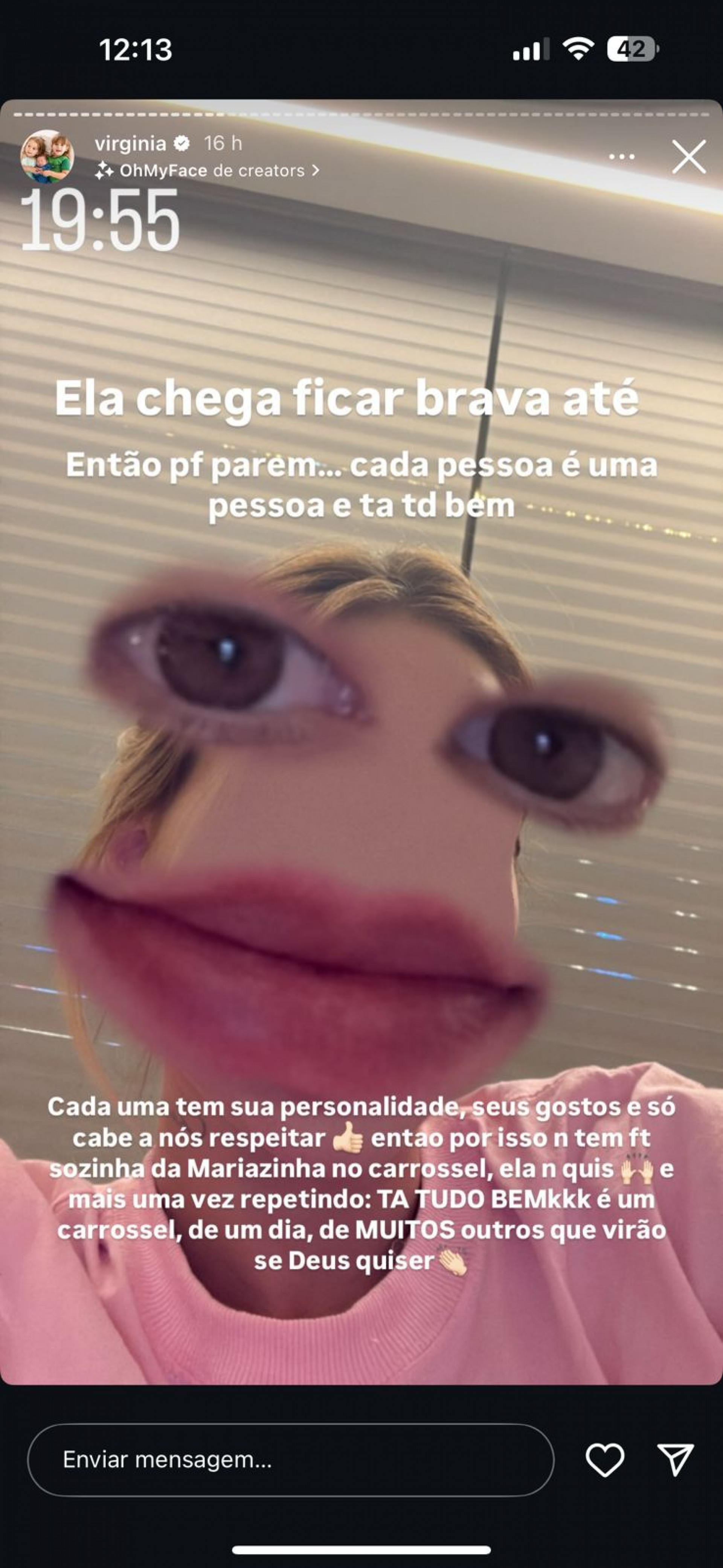 Virginia Fonseca via stories - Reprodução Instagram