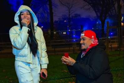 MC Binn pede Ana Laura em casamento durante viagem a Paris