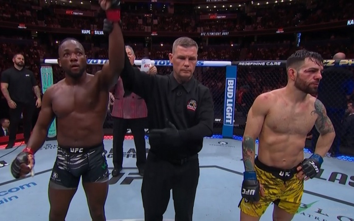 Bulldog perdeu por nocaute técnico e teve série de vitórias interrompida 