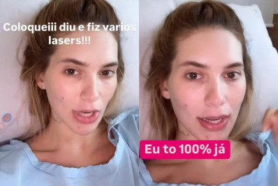Virginia Fonseca troca método contraceptivo e realiza tratamentos estéticos em hospital
