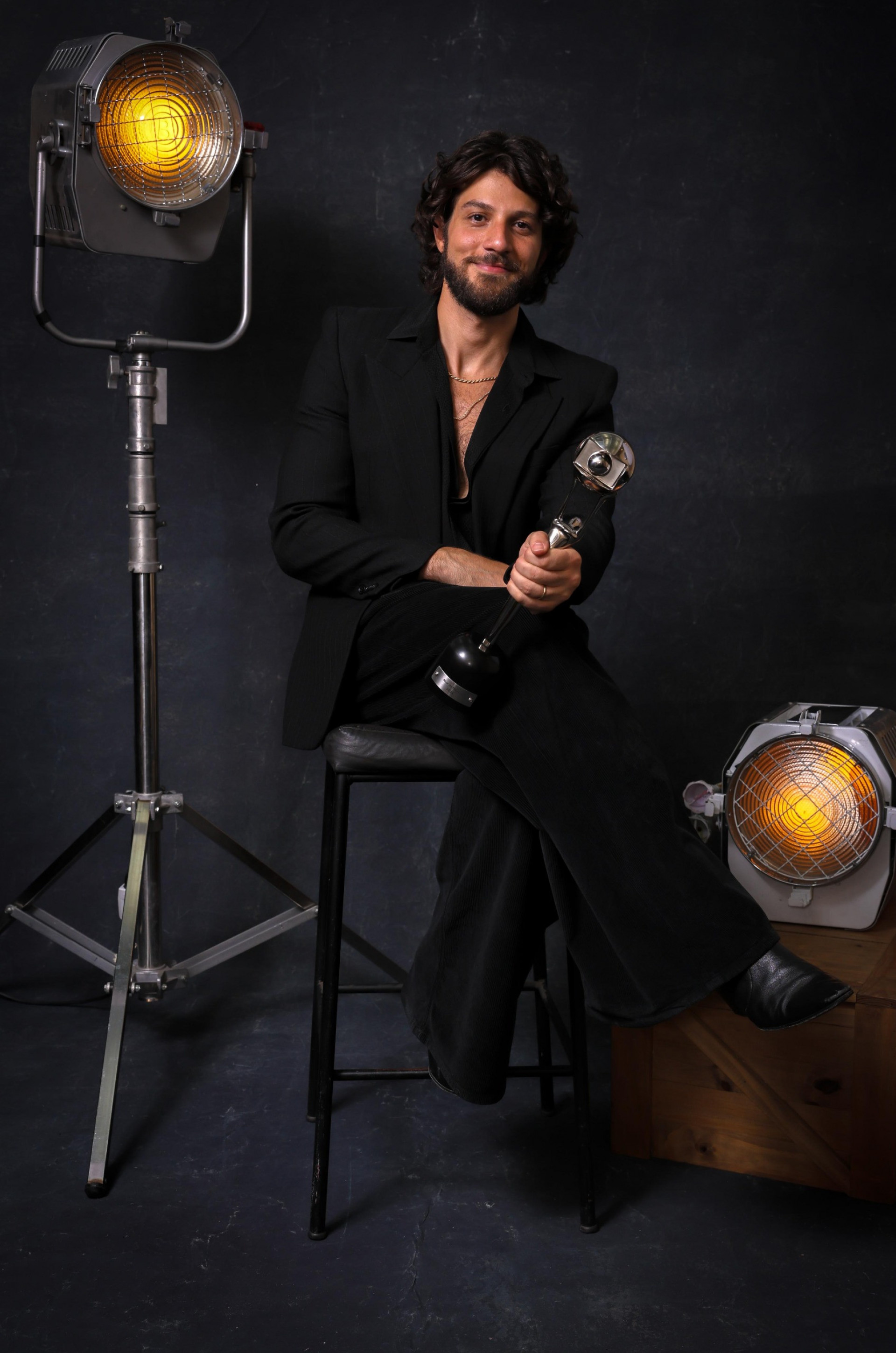 Chay Suede, campeão na categoria Ator de Novela com o Mavi, de 'Mania de Você' - Globo / João Cotta